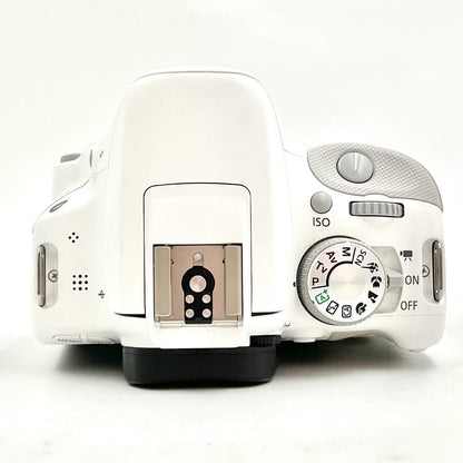 【全額返金保証】【最速発送】Canon デジタル一眼 EOS Kiss X7 ボディ ホワイト 美品 動作確認済