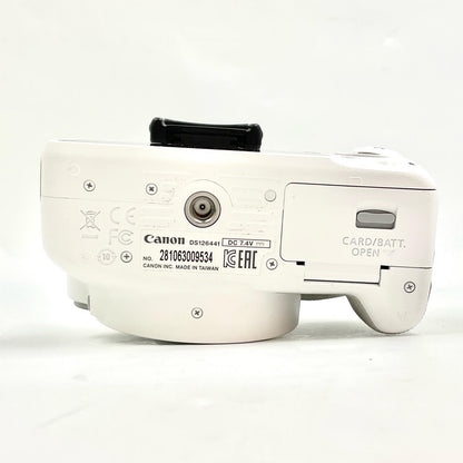 【全額返金保証】【最速発送】Canon デジタル一眼 EOS Kiss X7 ボディ ホワイト 美品 動作確認済