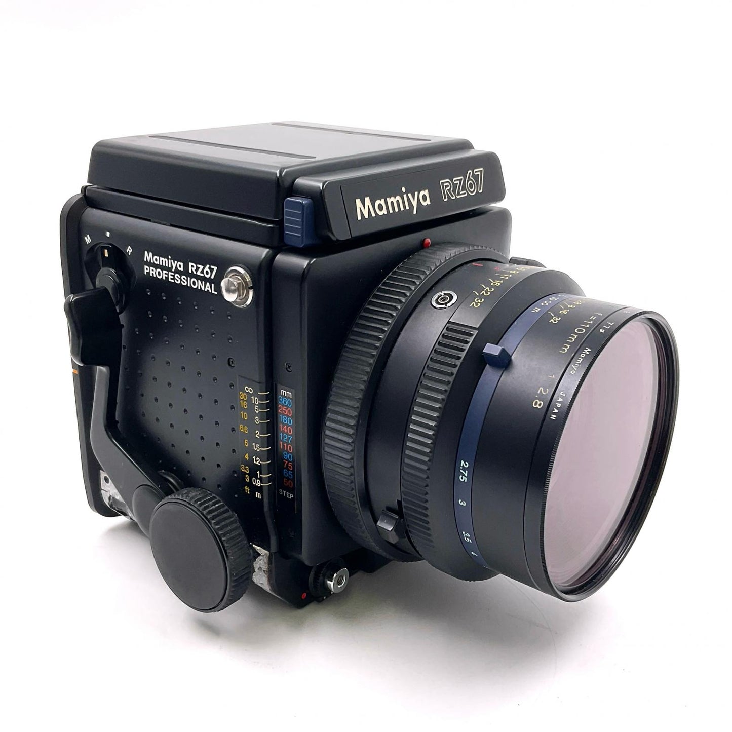 【最速発送】Mamiya RZ67 PROFESSIONAL + SEKOR Z f=110mm 2.8 + AEプリズムファインダー【難有】