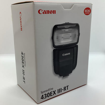 【全額返金保証】【最速発送】Canon スピードライト430EX III-RT 新品未開封 即納OK