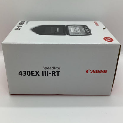 【全額返金保証】【最速発送】Canon スピードライト430EX III-RT 新品未開封 即納OK