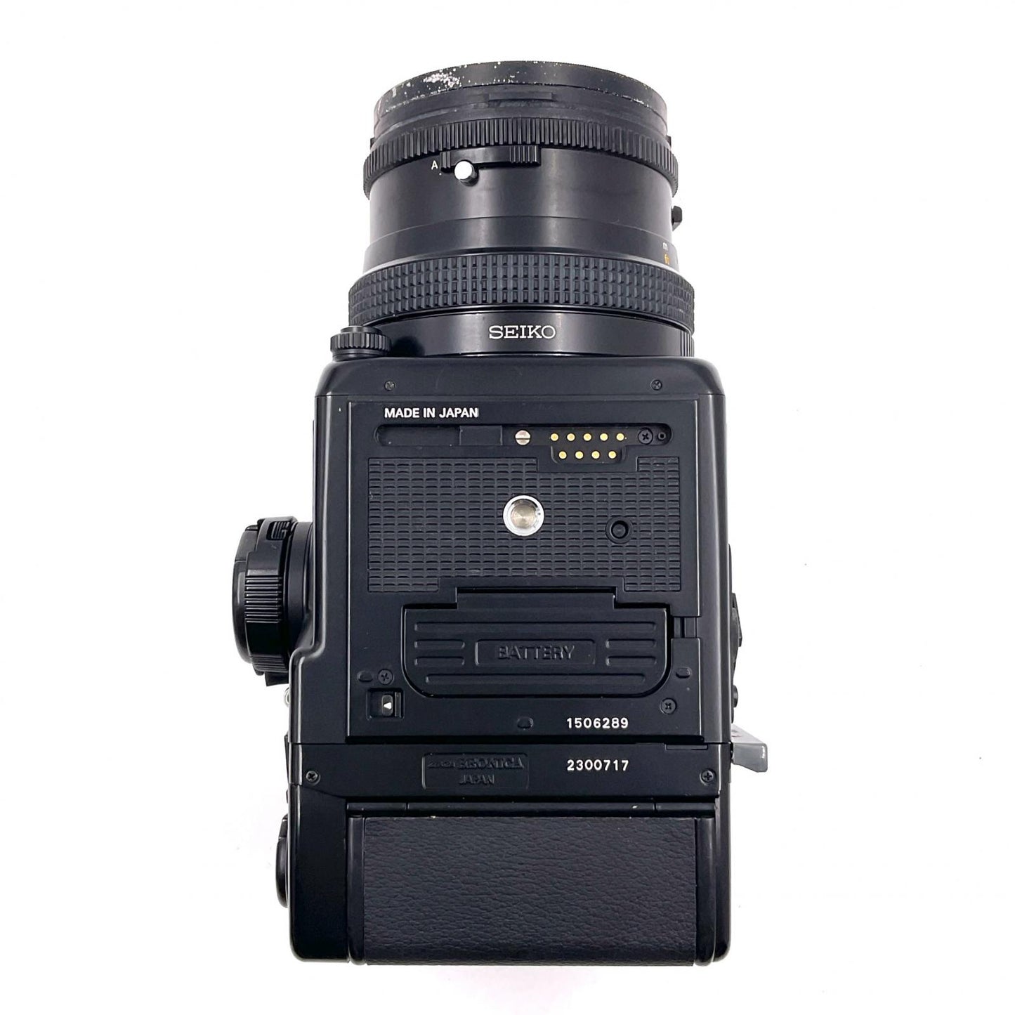 【最速発送】ZENZA BRONICA SQ-Ai 6x6カメラ + ZenzanonPS 80mm f2.8レンズ+ SQ-A AEプリズムファインダーS +スピードグリップS【難有】