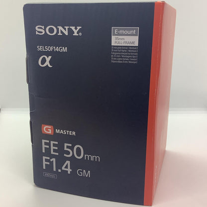 【全額返金保証】【最速発送】Sony FE 50mm F1.4 GM SEL50F14GM 美品 動作確認済