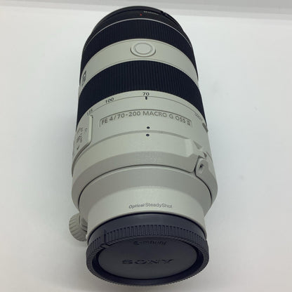 【全額返金保証】【最速発送】Sony FE 70-200mm F4 Macro G OSS II SEL70200G2 美品 動作確認済
