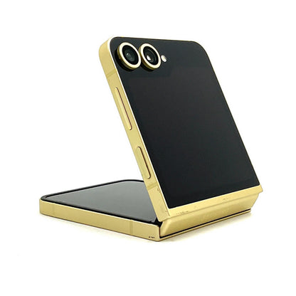【全額返金保証】【最速発送】SAMSUNG Galaxy Z Flip 6 256GB イエロー SIMフリー SM-F741Q 白ロム 動作確認済