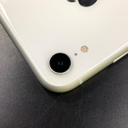 【全額返金保証】【最速発送】Apple iPhone iPhone XR 64GB ホワイト SIMフリー 白ロム 動作確認済 87%