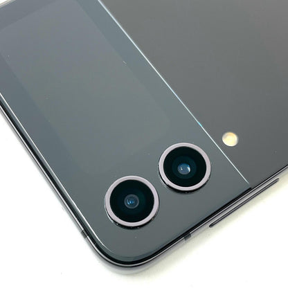 【全額返金保証】【最速発送】SAMSUNG Galaxy Z Flip4 128GB グラファイト 楽天モバイル SM-F721C 白ロム 動作確認済