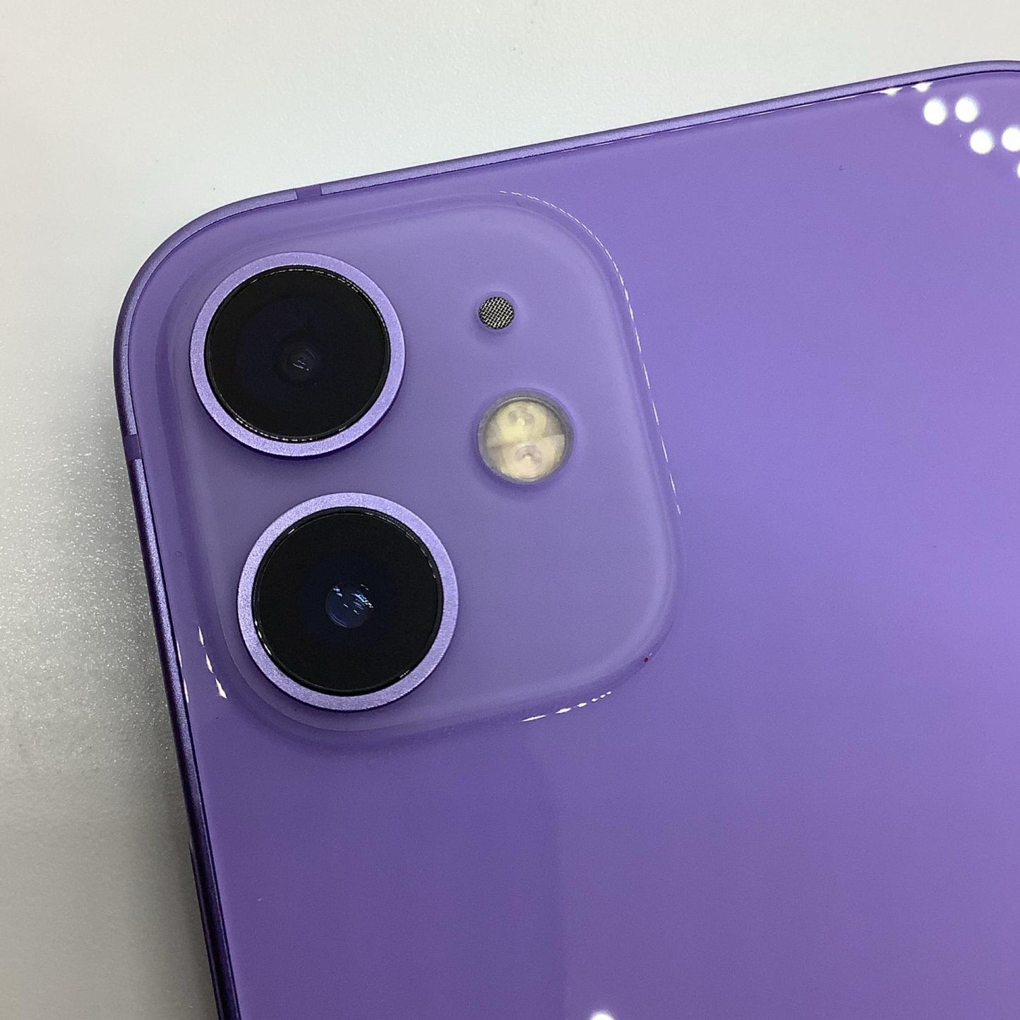 【全額返金保証】【最速発送】Apple iPhone iPhone 12 mini 64GB パープル Softbank 白ロム 動作確認済 83%