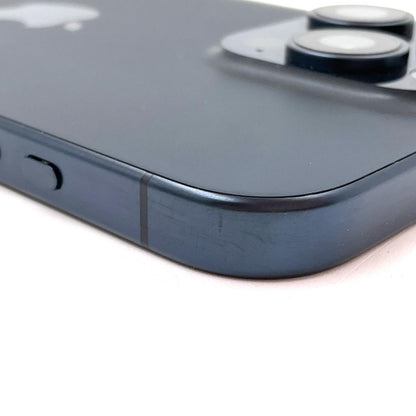 【全額返金保証】【最速発送】Apple iPhone iPhone 15 Pro Max 256GB ブルーチタニウム au 白ロム 動作確認済 96%