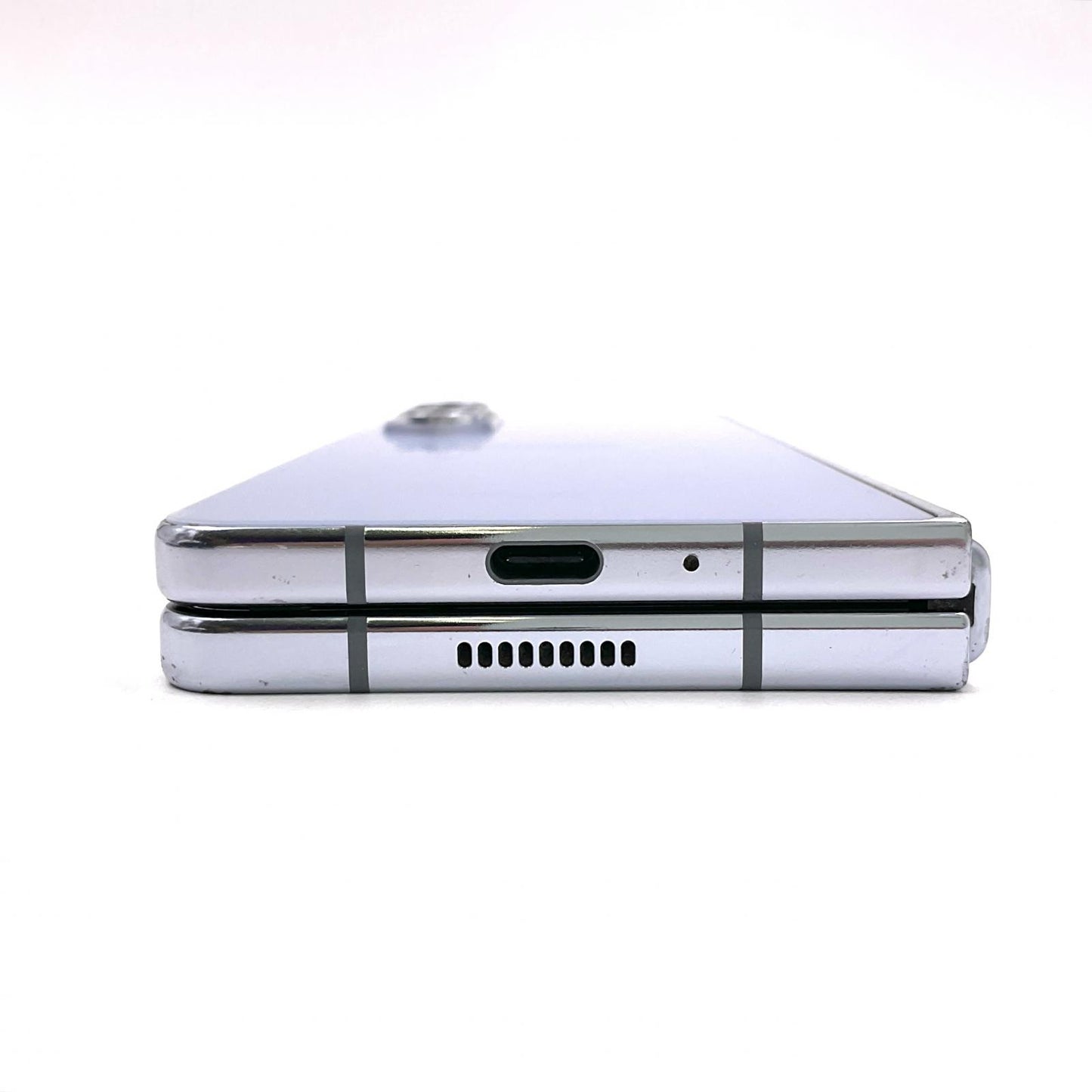 【全額返金保証】【最速発送】SAMSUNG Galaxy Z Fold5 256GB アイシーブルー docomo SC-55D 白ロム 動作確認済