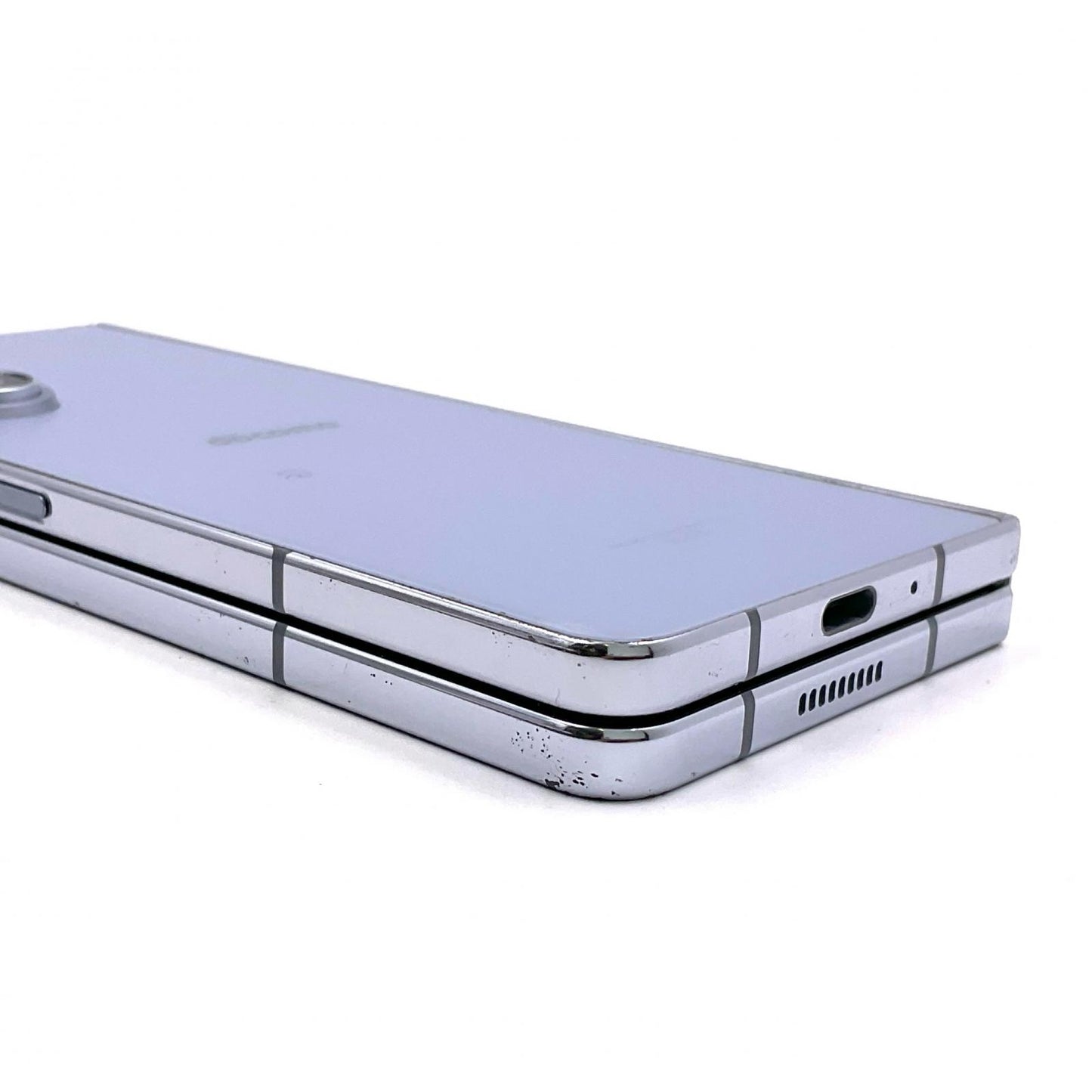 【全額返金保証】【最速発送】SAMSUNG Galaxy Z Fold5 256GB アイシーブルー docomo SC-55D 白ロム 動作確認済