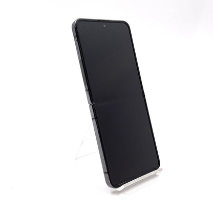 【最速発送】SAMSUNG Galaxy Z Flip4 128GB グラファイト 楽天モバイル SM-F721C 白ロム【難有】
