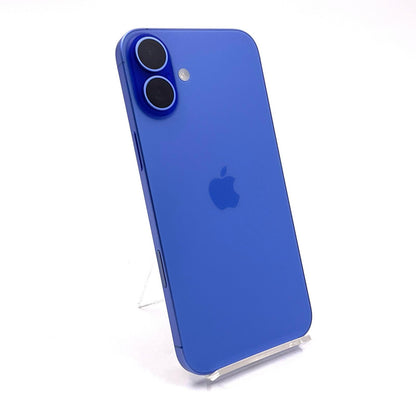 【全額返金保証】【最速発送】Apple iPhone iPhone 16 Plus 256GB ウルトラマリン SIMフリー 白ロム 美品 動作確認済 100%