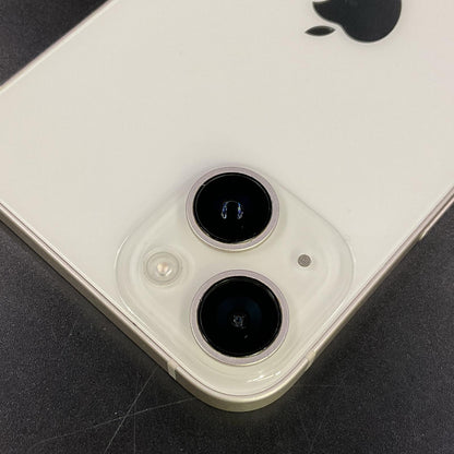【全額返金保証】【最速発送】Apple iPhone iPhone 14 256GB スターライト docomo SIMフリー 動作確認済 84%