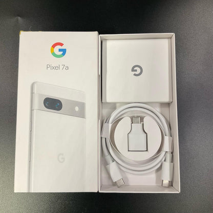 【全額返金保証】【最速発送】Google Pixel 7a 128GB Snow docomo SIMフリー 超美品 動作確認済