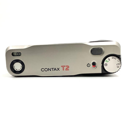 【全額返金保証】【最速発送】CONTAX T2 チタンシルバー 動作確認済