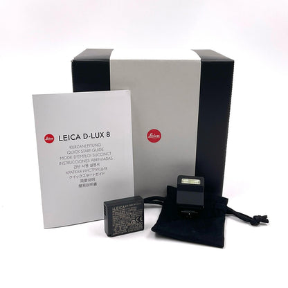 【全額返金保証】【最速発送】Leica コンパクトデジタルカメラ D-LUX8 (Typ 3952A) 超美品 動作確認済