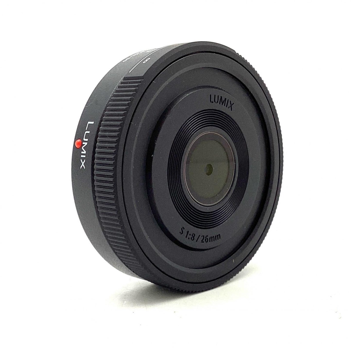【全額返金保証】【最速発送】Panasonic LUMIX S 26mm F8 S-R26 美品 動作確認済