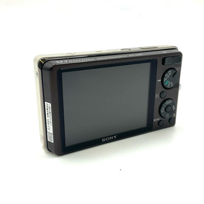 【全額返金保証】【最速発送】Sony コンパクトデジタルカメラ サイバーショット DSC-W380 [ゴールド] 動作確認済