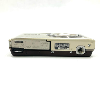 【全額返金保証】【最速発送】Sony コンパクトデジタルカメラ サイバーショット DSC-W380 [ゴールド] 動作確認済