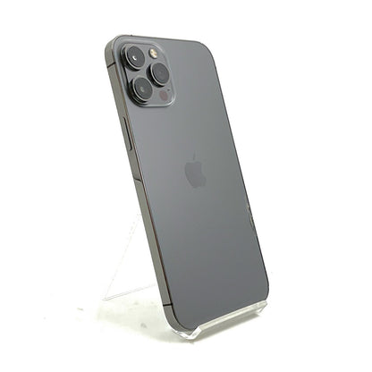 【全額返金保証】【最速発送】Apple iPhone iPhone 12 Pro Max 256GB グラファイト Softbank SIMフリー 白ロム 動作確認済 81%