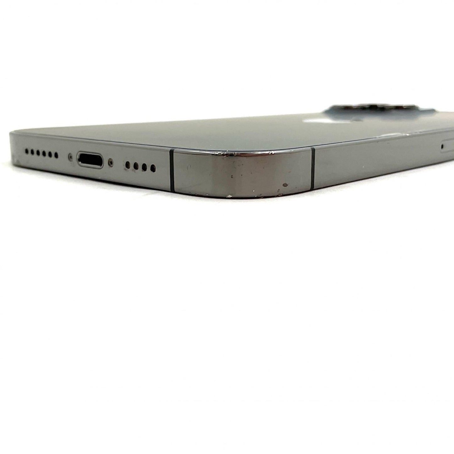 【全額返金保証】【最速発送】Apple iPhone iPhone 12 Pro Max 256GB グラファイト Softbank SIMフリー 白ロム 動作確認済 81%