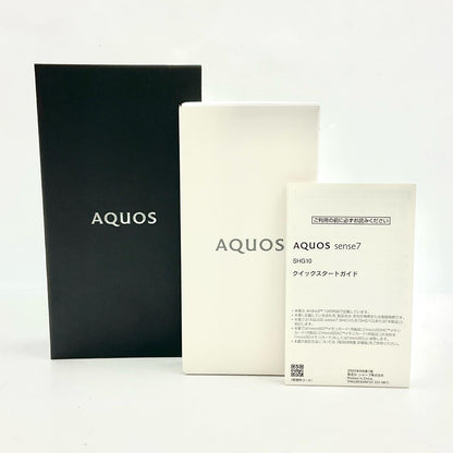 【全額返金保証】【最速発送】SHARP AQUOS sense 7 128GB ライトカッパー au SHG10 白ロム 美品 動作確認済