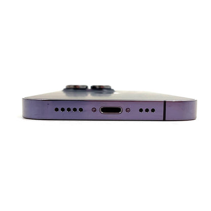 【全額返金保証】【最速発送】Apple iPhone iPhone 14 Pro 512GB ディープパープル SIMフリー 白ロム 動作確認済 74%
