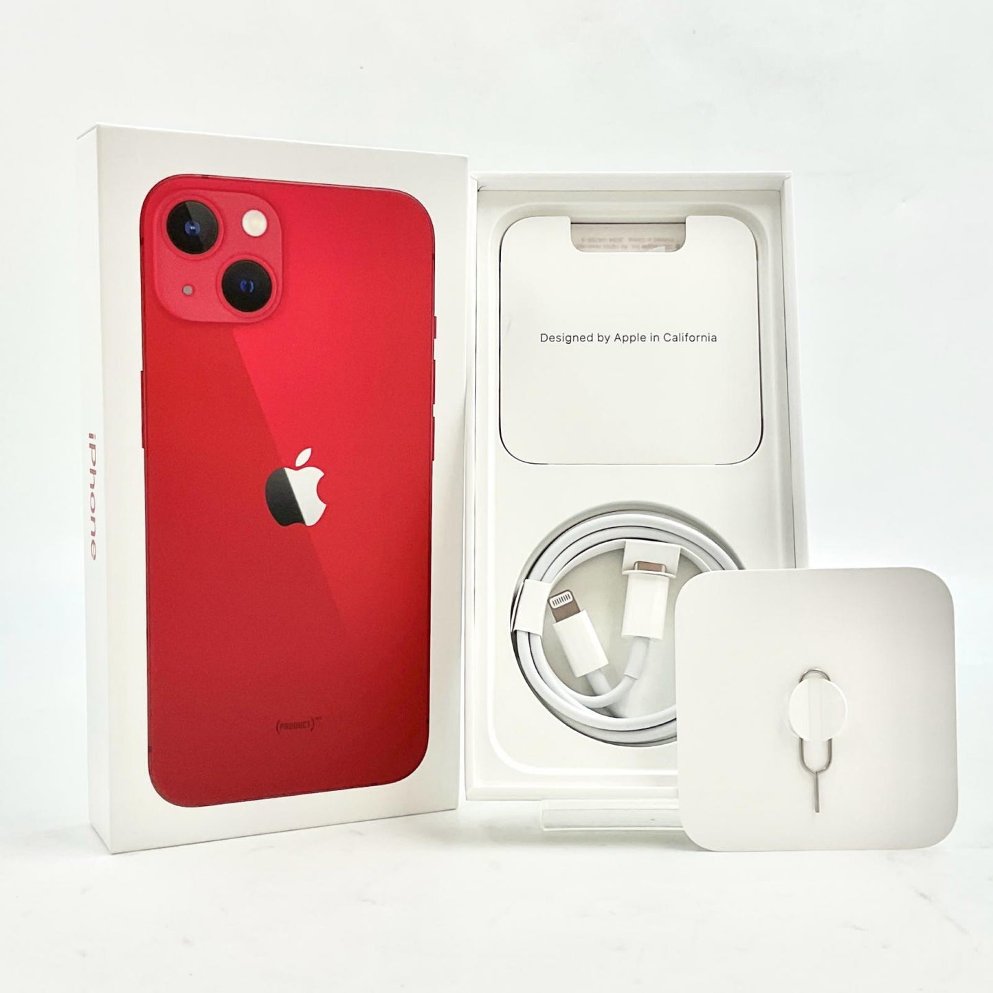 【全額返金保証】【最速発送】Apple iPhone iPhone 13 256GB (PRODUCT)RED SIMフリー 白ロム 動作確認済 87%
