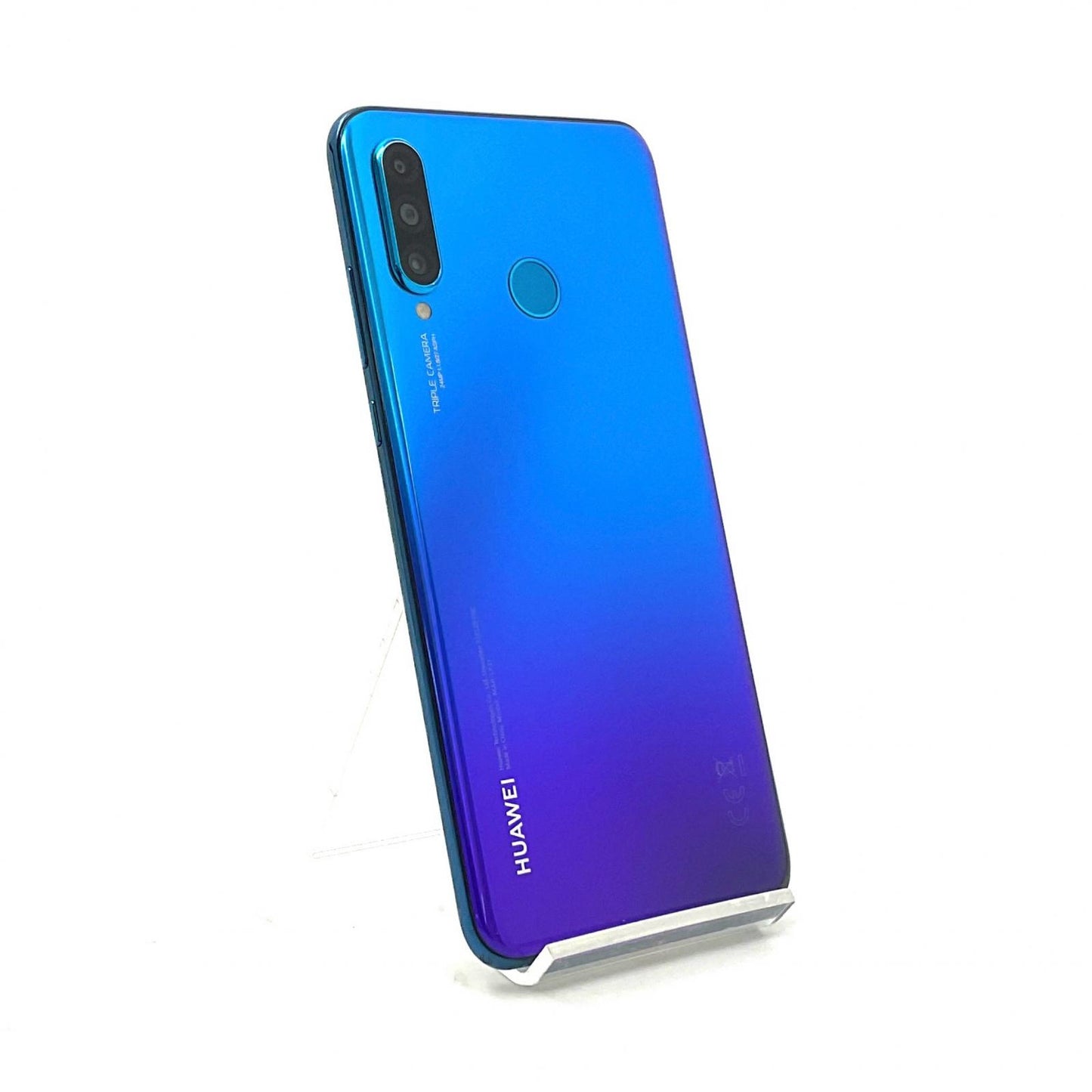 【全額返金保証】【最速発送】Huawei P lite 30 64GB ピーコックブルー SIMフリー MAR-LX2J 白ロム 動作確認済