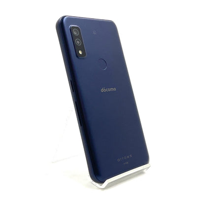 【全額返金保証】【最速発送】富士通 arrows We 64GB ネイビー docomo SIMフリー F-51B 白ロム 動作確認済