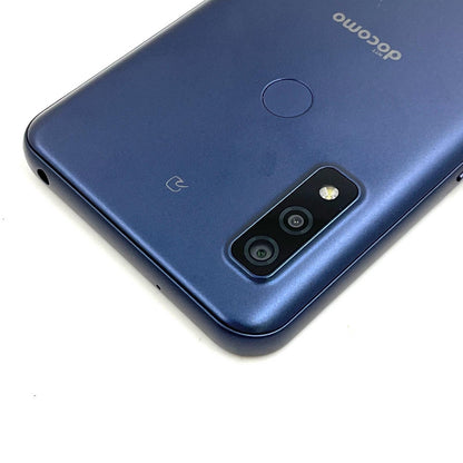 【全額返金保証】【最速発送】富士通 arrows We 64GB ネイビー docomo SIMフリー F-51B 白ロム 動作確認済
