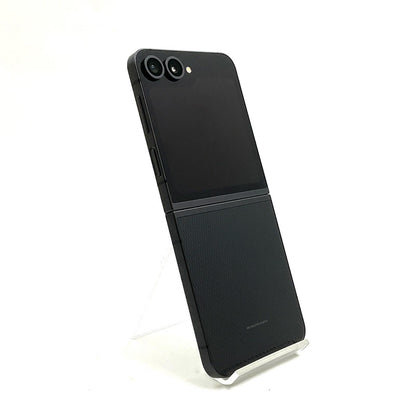【全額返金保証】【最速発送】SAMSUNG Galaxy Z Flip6 256GB クラフテッドブラック SIMフリー SM-F741Q 白ロム 超美品 動作確認済