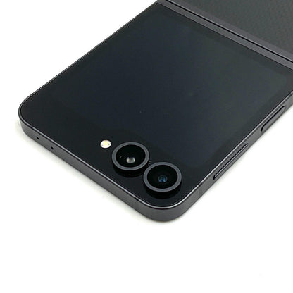 【全額返金保証】【最速発送】SAMSUNG Galaxy Z Flip6 256GB クラフテッドブラック SIMフリー SM-F741Q 白ロム 超美品 動作確認済