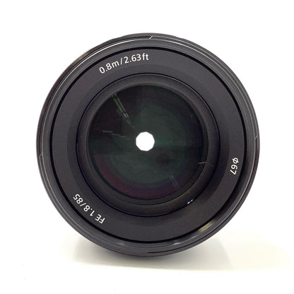 【全額返金保証】【最速発送】Sony FE 85mm F1.8 SEL85F18 美品 動作確認済