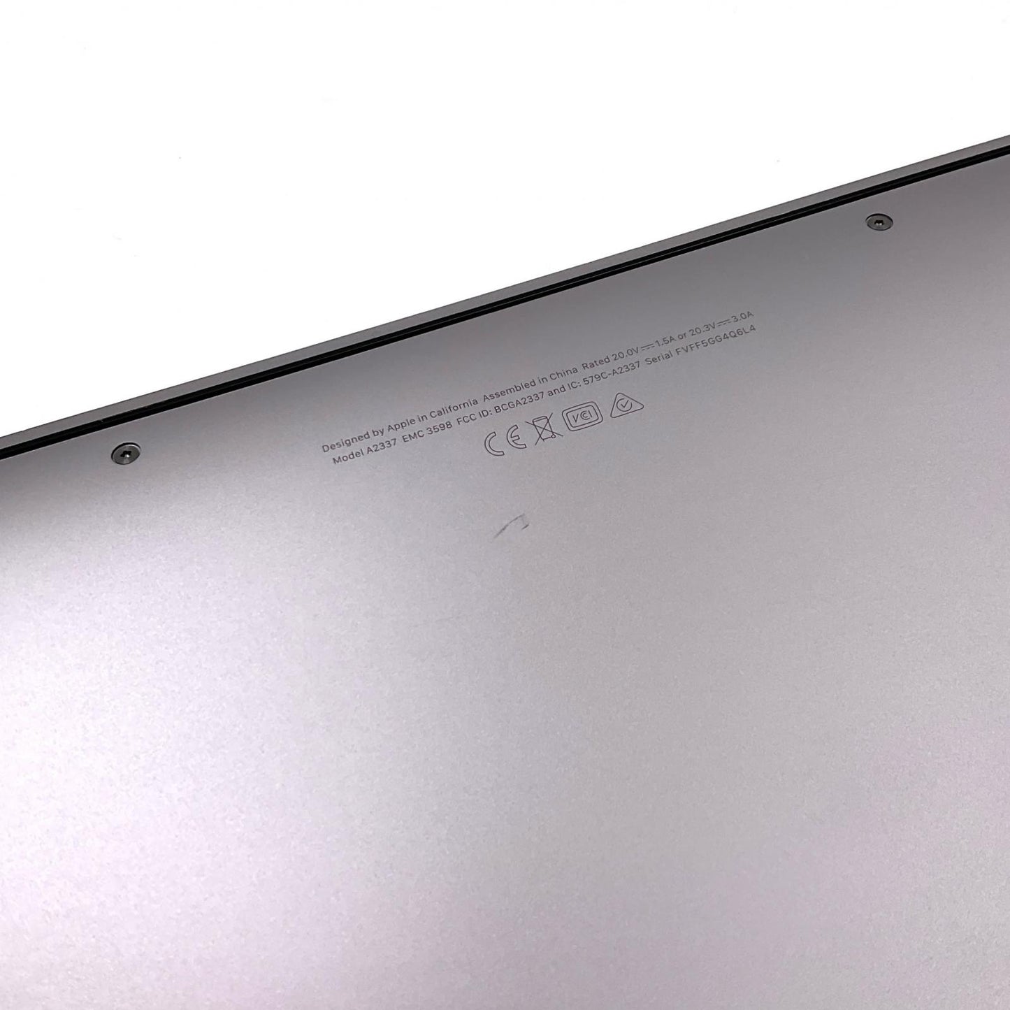【全額返金保証】【最速発送】Apple MacBook Air 13インチ 2020 Apple M1 8GB SSD 256GB スペースグレイ 98% 動作確認済