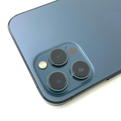 【全額返金保証】【最速発送】Apple iPhone iPhone 12 Pro Max 512GB パシフィックブルー 楽天モバイル 白ロム 動作確認済 82%