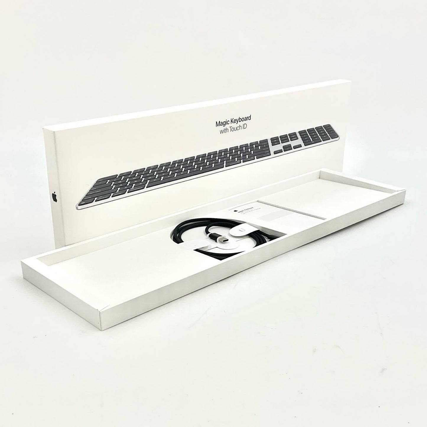 【全額返金保証】【最速発送】Apple Magic Keyboard with touch ID and Numeric Keyboard Black MXK83J/A 美品 動作確認済