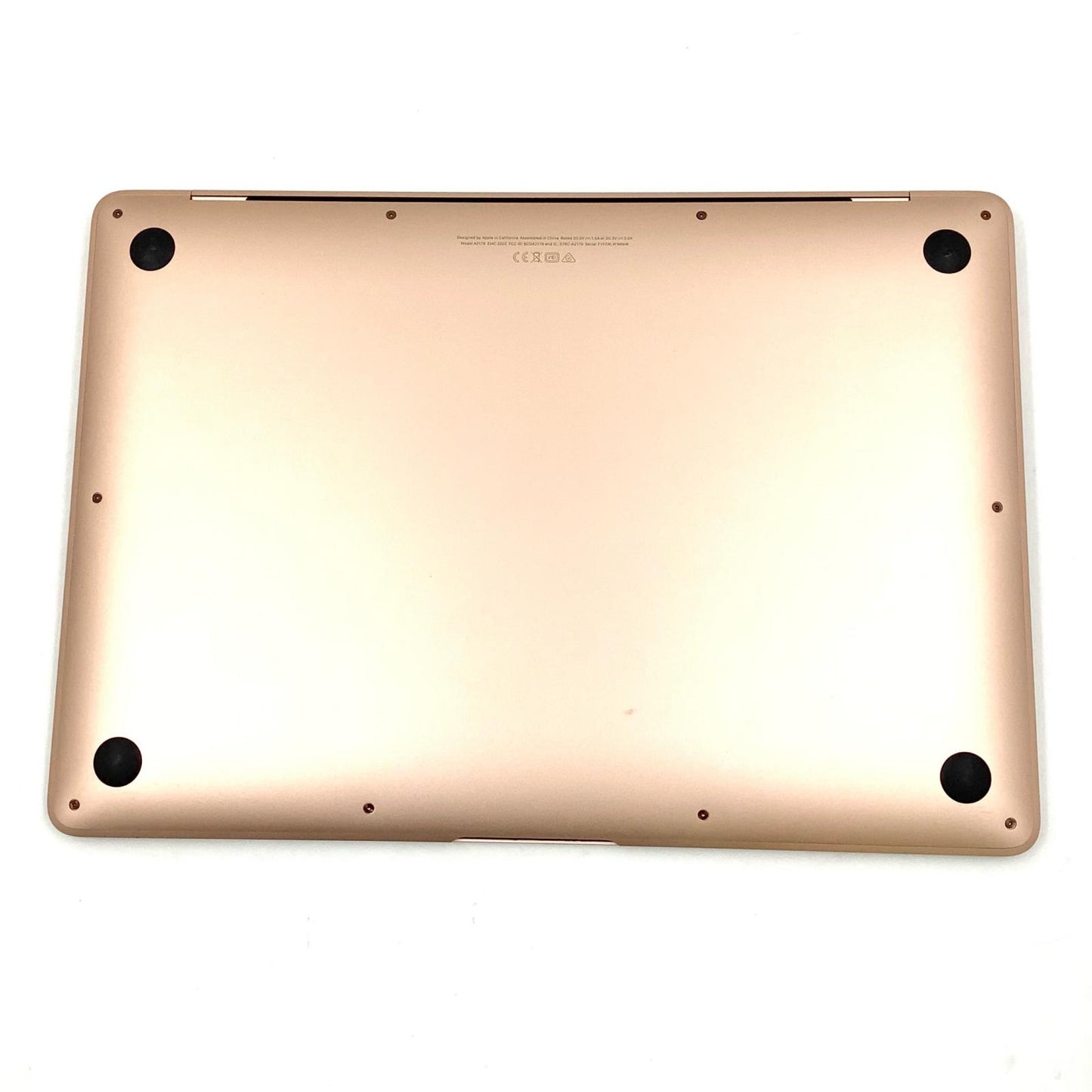 【全額返金保証】【最速発送】Apple MacBook Air 13.3インチ 2020 1.1 GHz デュアルコア Intel Core i3 8GB SSD 256GB ゴールド 86.1% 動作確認済
