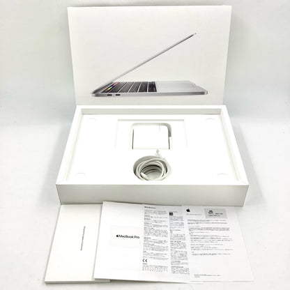 【全額返金保証】【最速発送】Apple MacBook Pro 13インチ 2020 Intel Core i5 8GB SSD 256GB シルバー 動作確認済