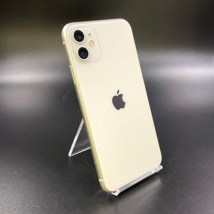 【全額返金保証】【最速発送】Apple iPhone iPhone 11 128GB ホワイト SIMフリー 白ロム 動作確認済 74%