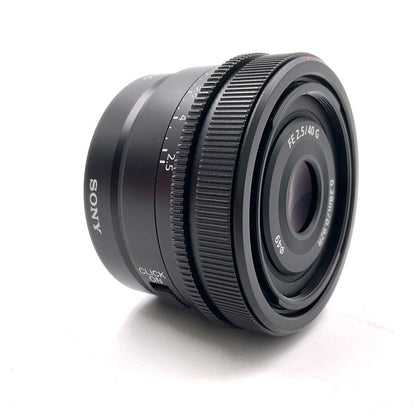 【全額返金保証】【最速発送】Sony FE 40mm F2.5 G SEL40F25G 動作確認済