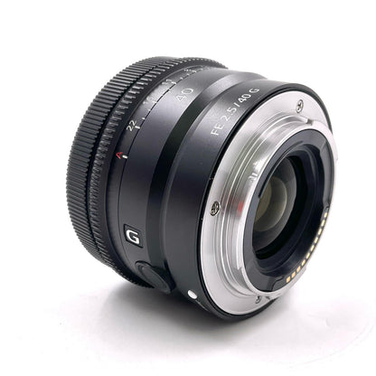【全額返金保証】【最速発送】Sony FE 40mm F2.5 G SEL40F25G 動作確認済