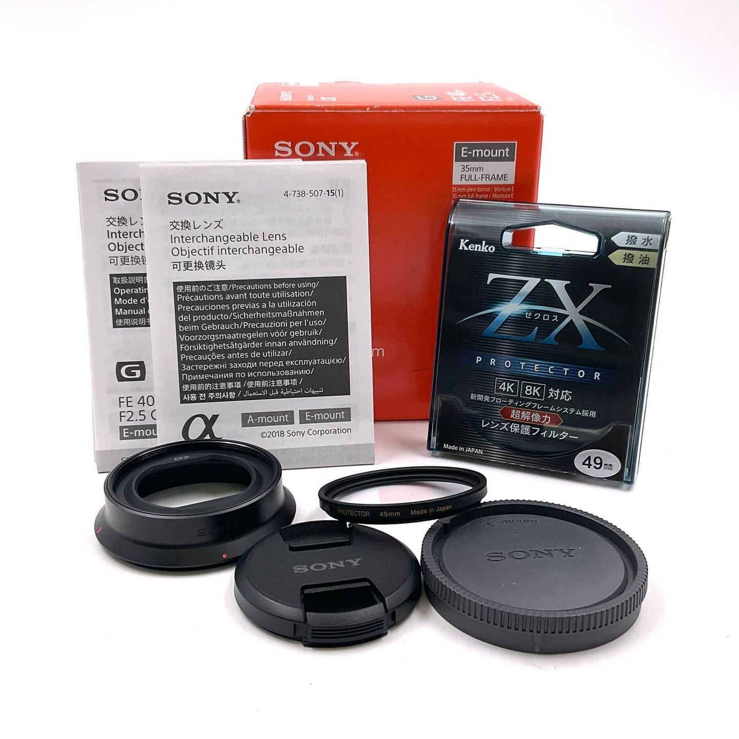 【全額返金保証】【最速発送】Sony FE 40mm F2.5 G SEL40F25G 動作確認済