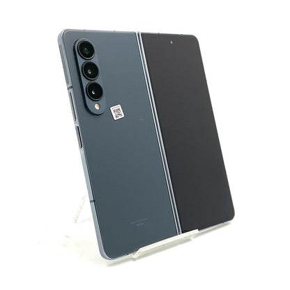 【全額返金保証】【最速発送】SAMSUNG Galaxy Z Fold4 256GB Graygreen au SCG16 白ロム 美品 動作確認済