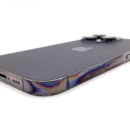 【最速発送】Apple iPhone iPhone 14 Pro 256GB ディープパープル au【難有】 70%