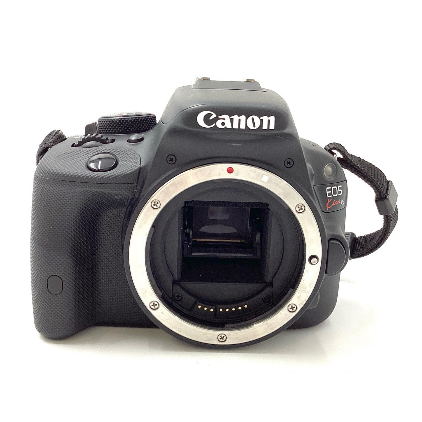 【全額返金保証】【最速発送】Canon デジタル一眼 EOS Kiss X7 ボディ ブラック 動作確認済
