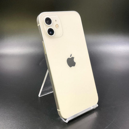【全額返金保証】【最速発送】Apple iPhone iPhone 12 128GB ホワイト SIMフリー 白ロム 動作確認済 82%