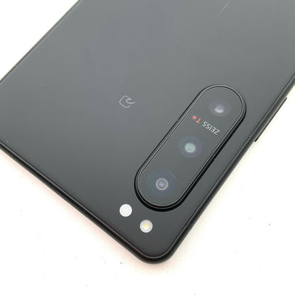 【全額返金保証】【最速発送】Sony Xperia 5 IV 128GB ブラック docomo SIMフリー SO-54C 白ロム 動作確認済