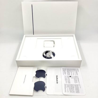【全額返金保証】【最速発送】Apple MacBook Air 13.6インチ 2022 Apple M2 16GB SSD 512GB ミッドナイト 94% 動作確認済